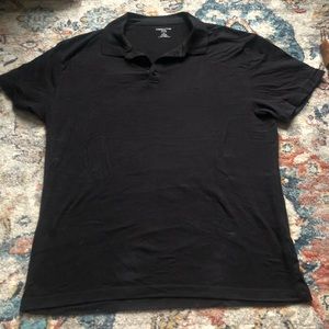 Black, XL Claiborne Polo